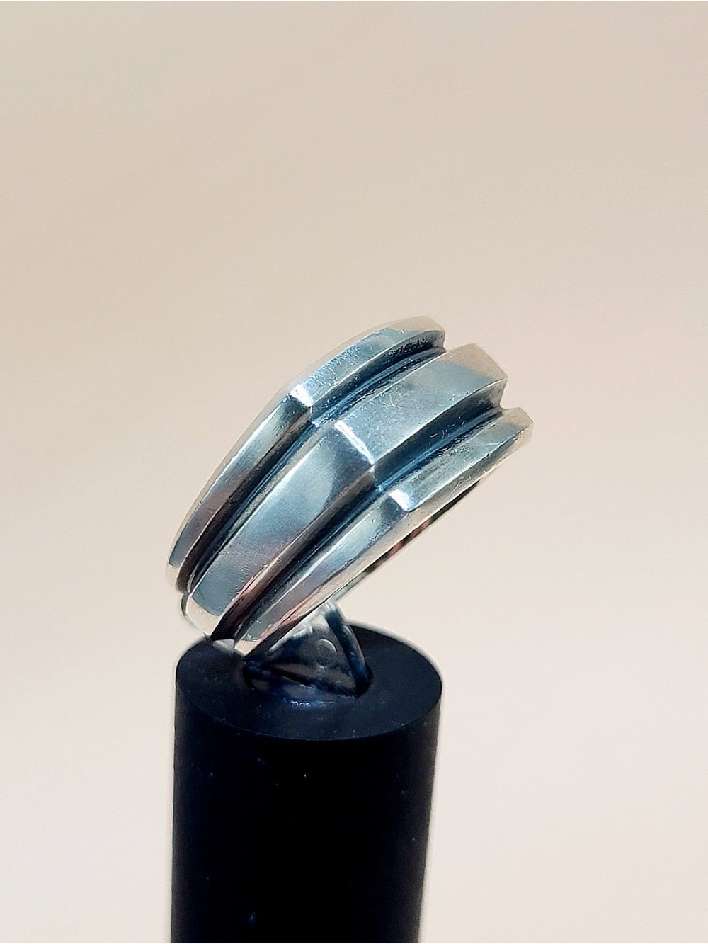 David Yurman Streamline Deco Cigar Band Ring in Sterling Silver, 13mm